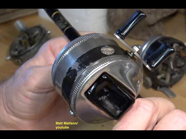 Zebco 33 Fishing Reel Video - Clean Repair Restore Fix & Lube Grandpa's  Reel 