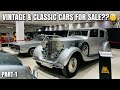 Vintage and Classic Cars Tour -Timeless Elegance -Part 1| SM VLOGZ