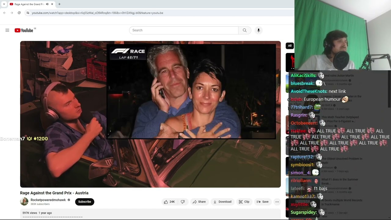 Forsen Reacts to Rage Against the Grand Prix - Austria