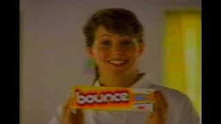 1987 Bounce Anti Static Cling Commercial 1982 Static Cling Commercial