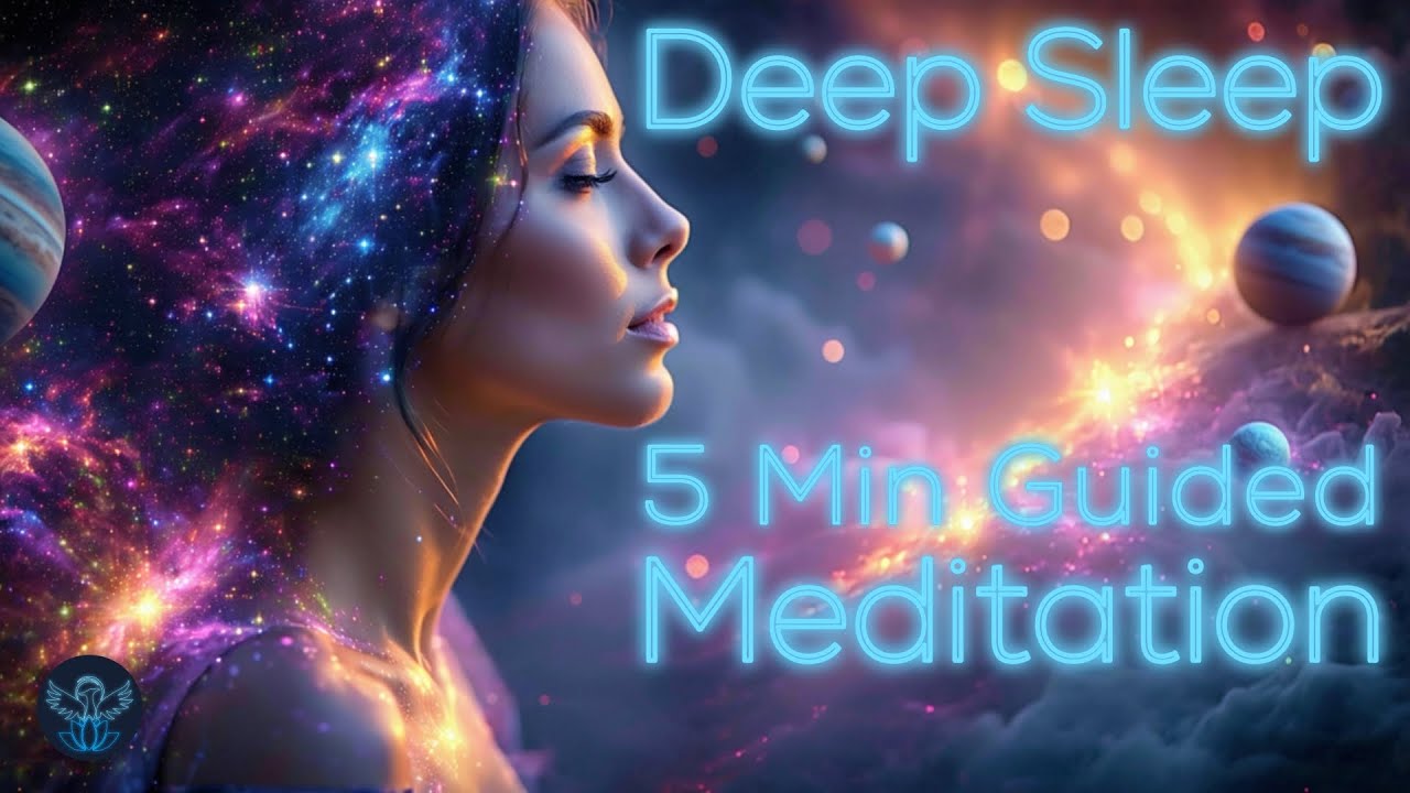 5 Min Guided Meditation for Deep Sleep | Completely Body & Mind ...