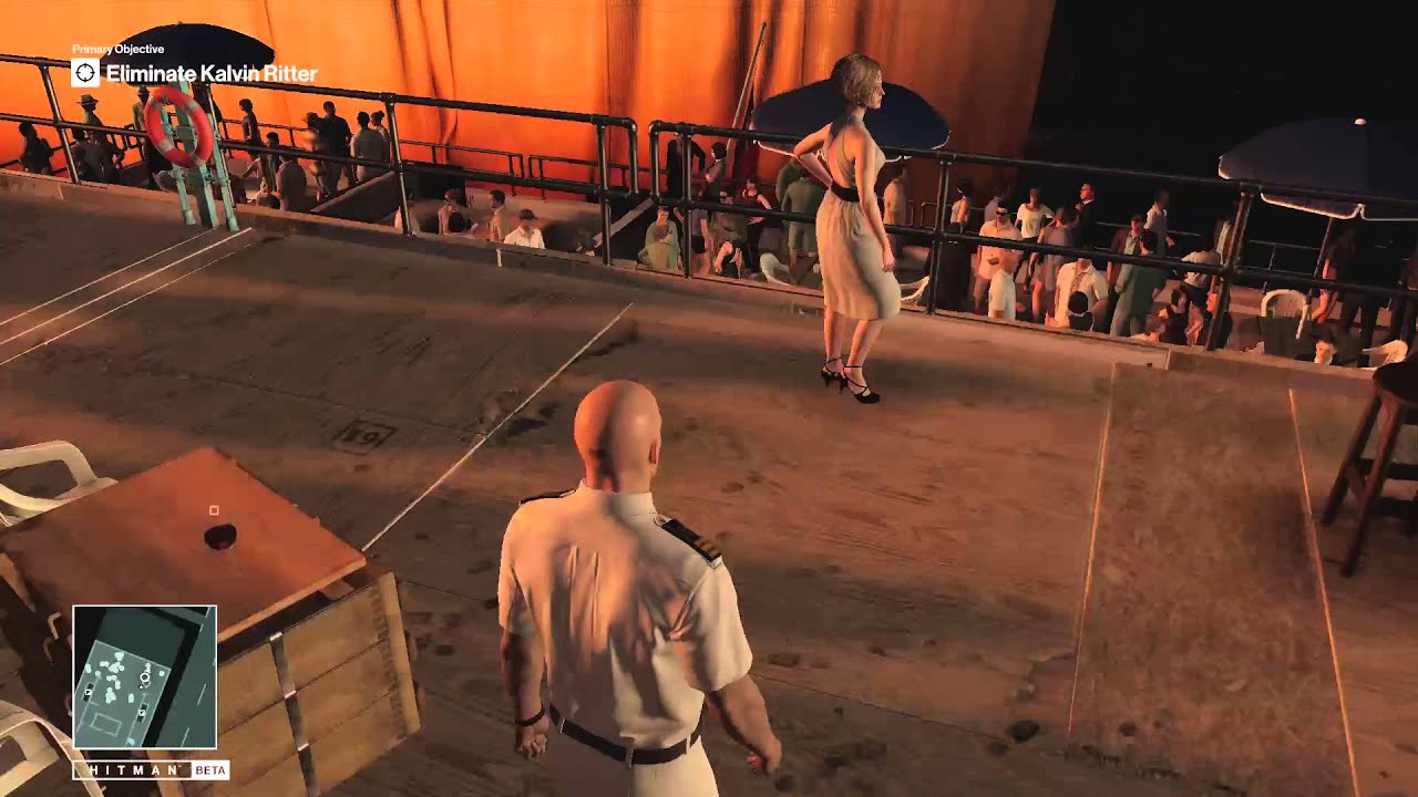 Hitman (2016) PC Beta - Killing Kalvin Ritter using rat poison - YouTube
