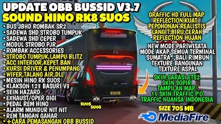 UPDATE OBB BUSSID TERBARU V3.7 SOUND HINO RK8 SUOS BASURI V3 GRAFFIC HD FULL MAP screenshot 3