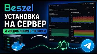 Beszel мониторинг для сервера — установка с нуля через Docker + уведомления в Telegram