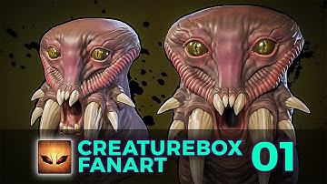#Creaturebox Fan-art Series 01 / Blender 2.81