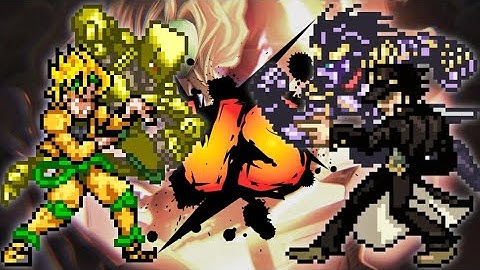 Dio K1 V2 Vs Jotaro K1 V2 - Jump Force Mugen Mobile