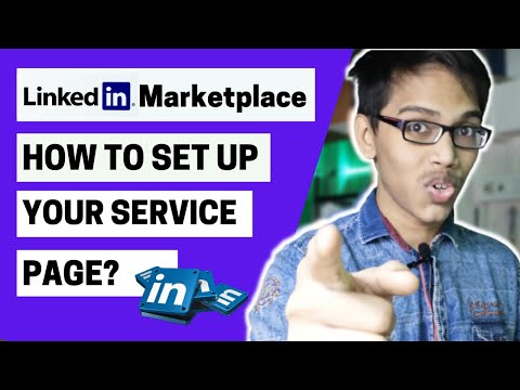 How to Set Up Your Service Page on LinkedIn | LinkedIn Marketplace