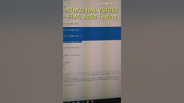 STM32 HAL VS1053 FLAC TESTING