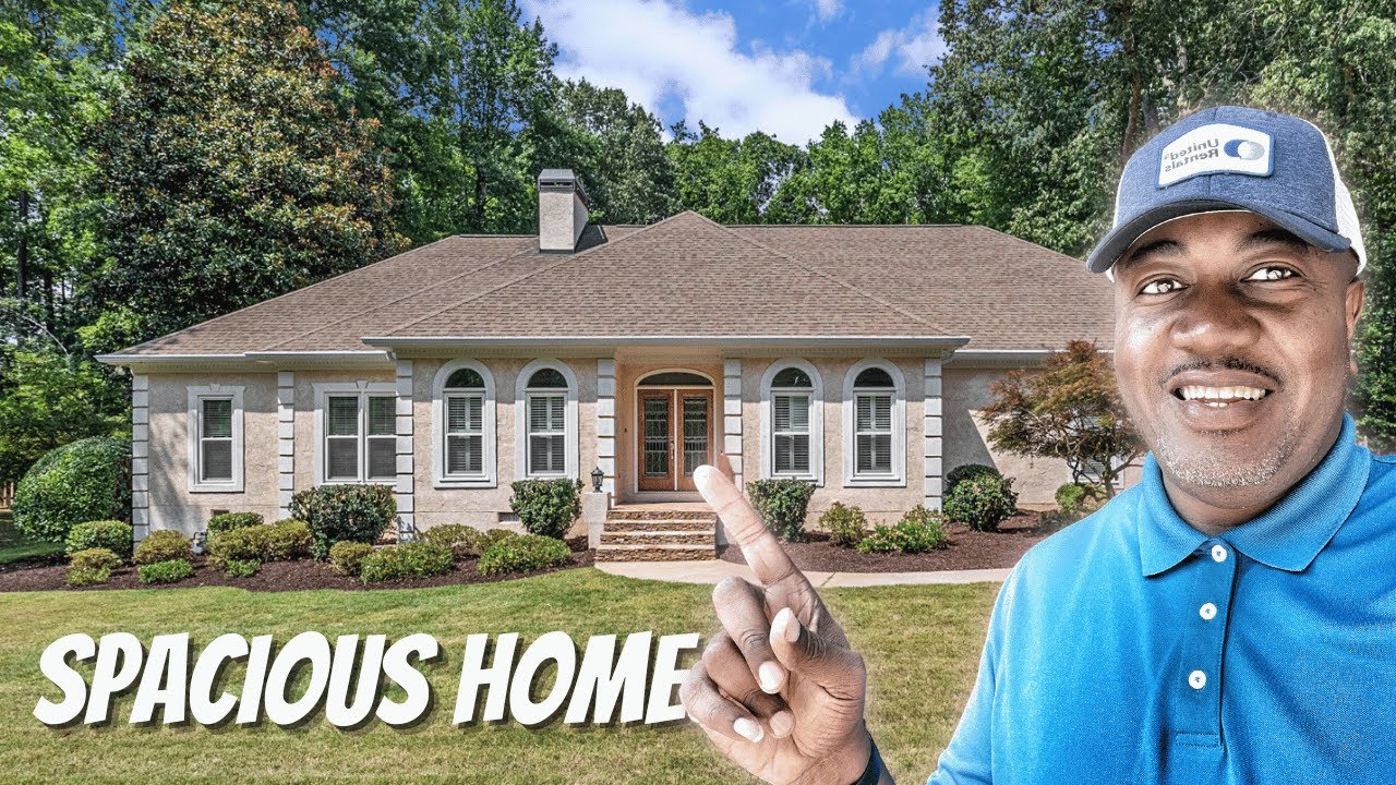 Luxury Tyrone, GA | Home for Sale: Stunning 4-Bedroom Ranch with Saltwater Pool!