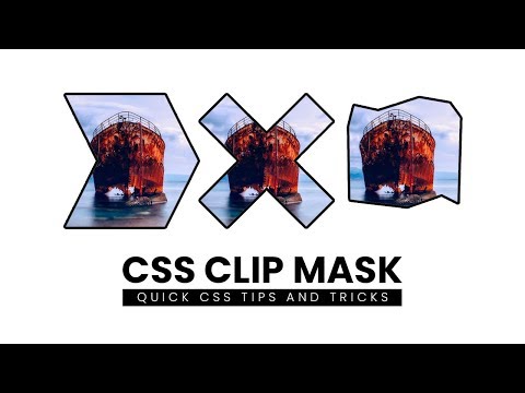 CSS Image Clip Masking | Quick CSS Tips And Tricks