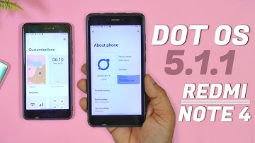 Android 12 Feel & MIUI 12.5 on Dot OS 5.1.1 | Official Dot OS for Redmi Note 4, Best Performance
