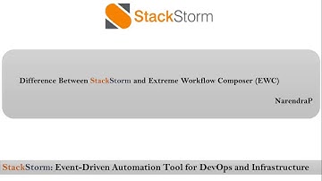 DevOps | Video-4 | Difference between StackStorm and EWC | Event-Driven Automation
