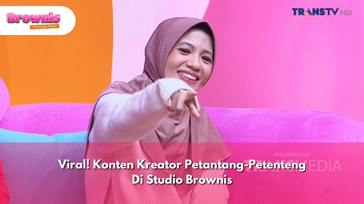 Viral! Konten Kreator Petantang-Petenteng Di Studio Brownis - BROWNIS (10/1/25) P3