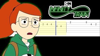 Infinity Train - The Grid Car Theme (Easy Guitar Tabs Tutorial)