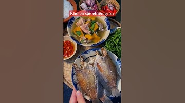 món ăn dân dã khô cá sặc chiên giòn l nét duyên quê