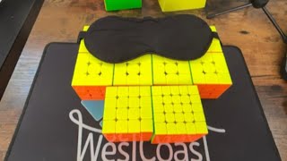 Blind comp prep! 3bld/mbld/bigbld (11bld attempts resume next week)