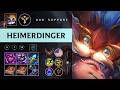 Heimerdinger Support vs Thresh - NA Grandmaster Patch 26.03