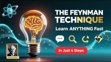The Feynman Technique: The Best Way to Learn Anything Fast | Deep Understanding in 4 Steps