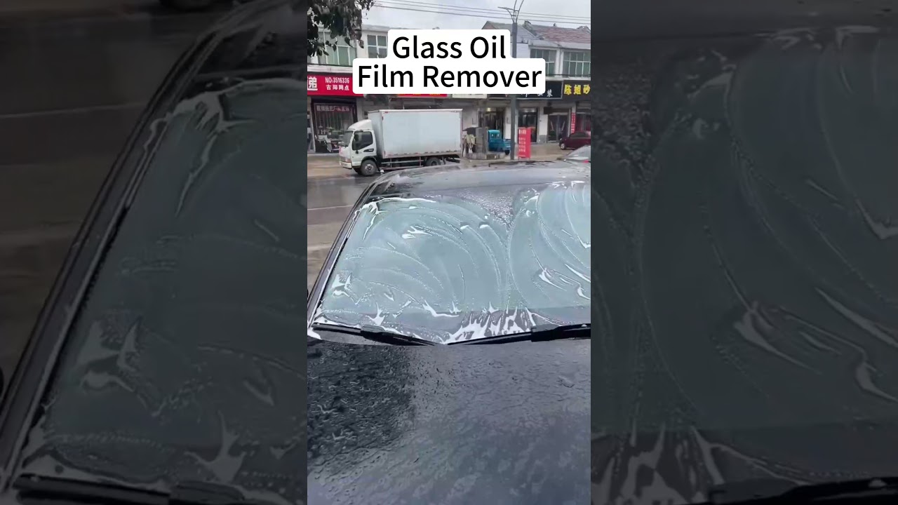 Chief glass oil film remover