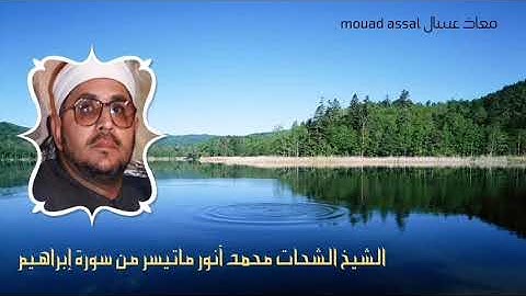 الشيخ الشحات محمد أنور : ماتيسر من سورة ابراهيم