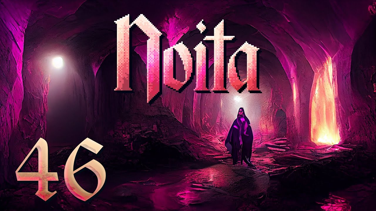 Fungal Shifting Black Holes of Tele-Death! Let's Play Noita Ep 46