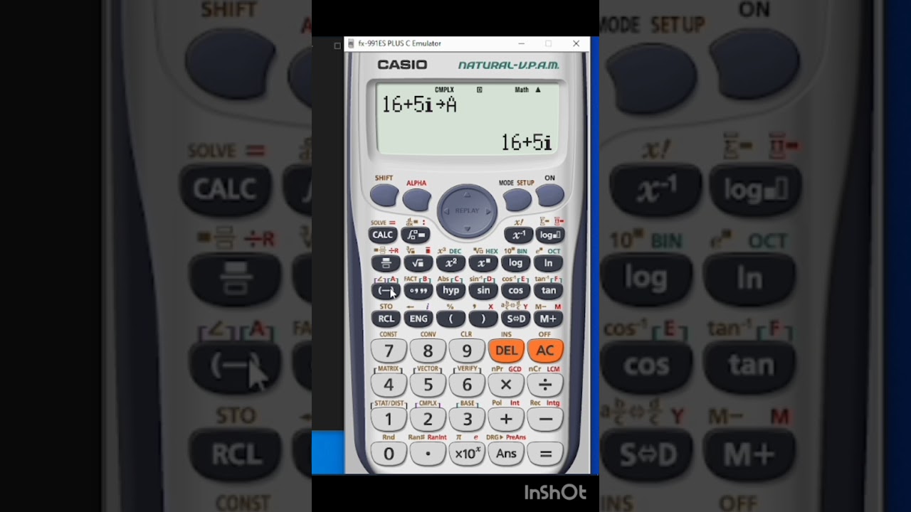 part 1 | square root of complex numbers using calculator 