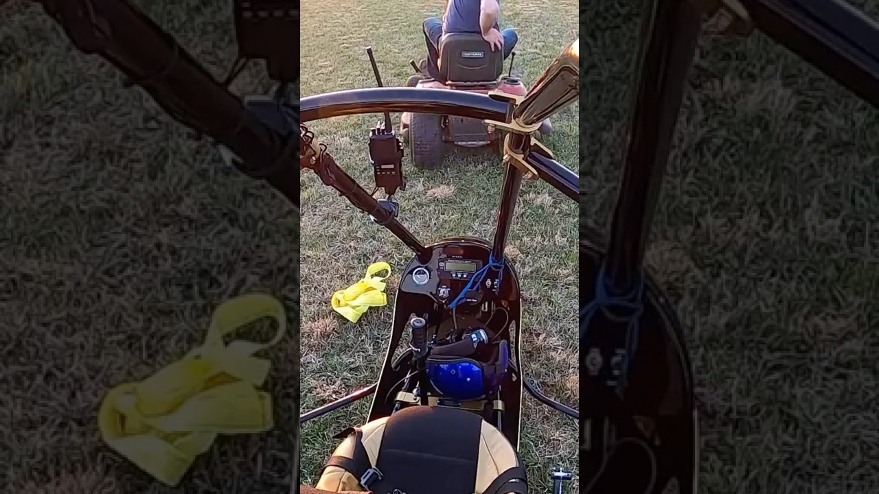 Powered Parachute BLOOPERS ǀ Lawn Mower Propulsion!