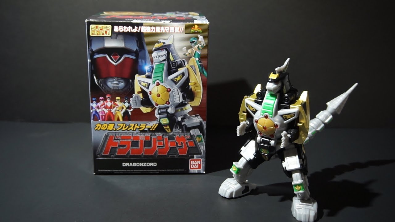 Bandai SMP Super Minipla Megazord Power Rangers Zyuranger Dragonzord