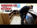 Kitchen removal timelapse and updated plans (Renovation Part 9)