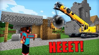 ЭТИ СТРОИТЕЛИ СНЕСЛИ МОЙ ДОМ В МАЙНКРАФТ 100% ТРОЛЛИНГ ЛОВУШКА MINECRAFT КТО СЛОМАЛ КУЗНИЦУ