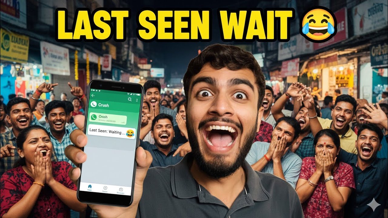 Aaj No VIDEO Full FUNNY Che Last Seen❤️‍🔥😱