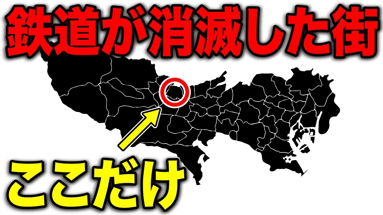 東京都で唯一"鉄道が走らない市"がおもしろすぎたwww