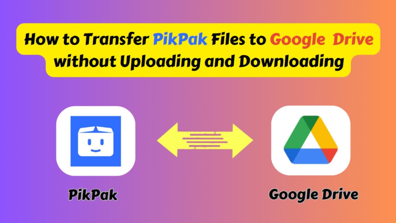 How To Transfer PikPak Files To Google Drive Without Uploading And how-to-transfer-pikpak-files-to-google-drive-without-uploading-and
