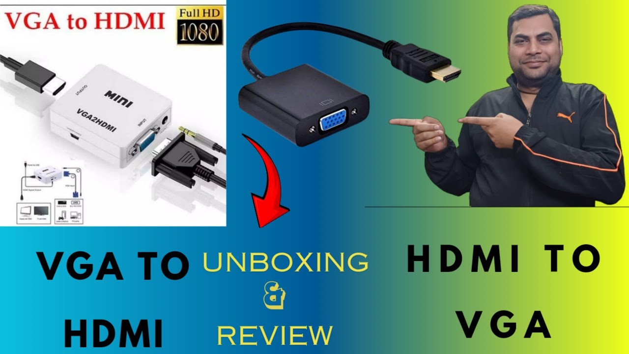 Ultimate Guide Connecting VGA Computer to HDMI Smart TV with Audio