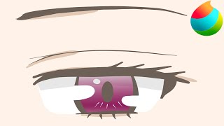 How To Draw Anime Eyes For Beginners Ver.02 | Medibang on Android screenshot 5
