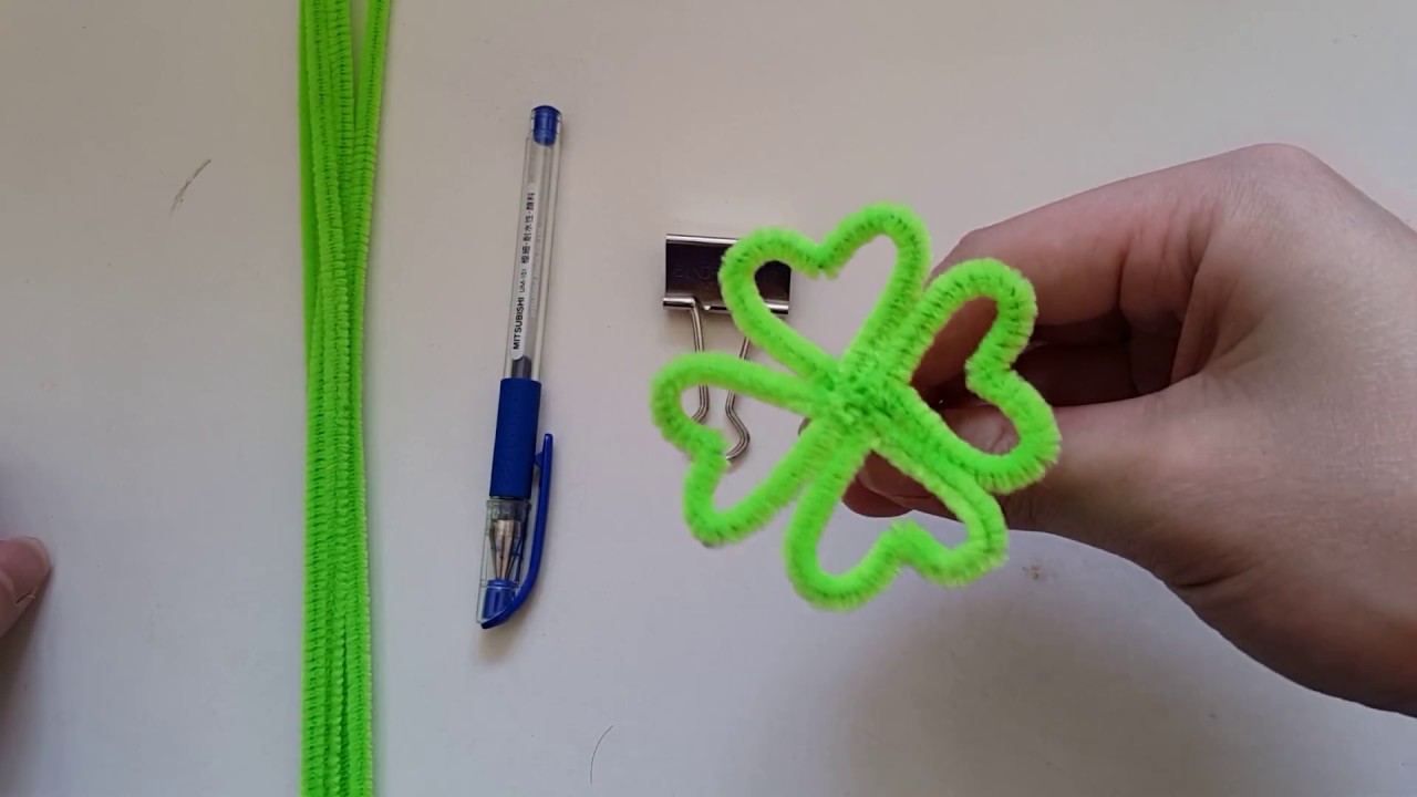 可愛毛根幸運草製作教學