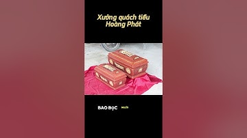 Trong quan ngoài quách là gì. Những bộ quách tiểu sành đẹp từ Gốm Hoàng Phát #shortvideo