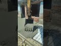 Excavator Mixing and Pouring Concrete On Site Like a Pro
