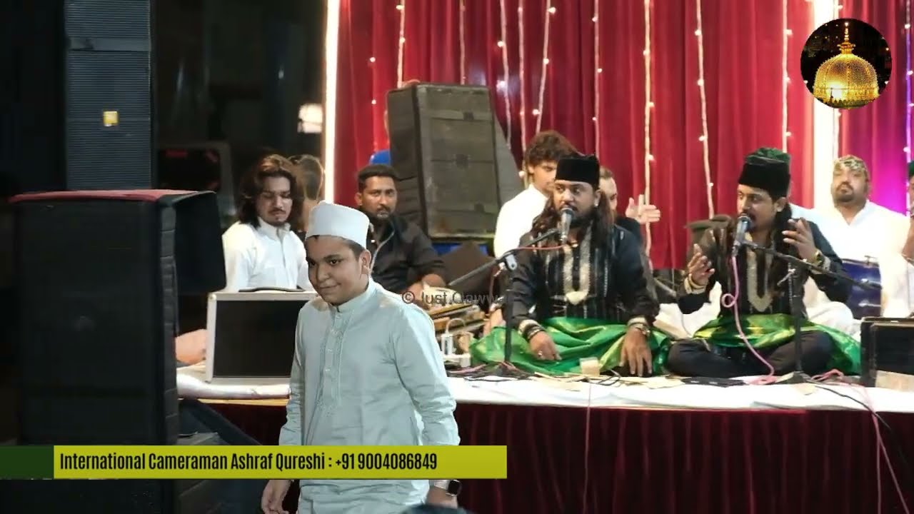Azhar Iftekhari Brothers qawwali Night || Gaiban Shah Baba Urs 2025, Veera Desai Jogeshwari west