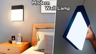 Apex  Modern Nordic Wall Lamp  White / How To Make Wall Light | Simple Wall Lamp | Diy Craft