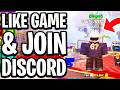 How to Like Game and Join Discord in Anime Squadron Roblox - Full Guide