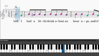 Show Me The Way To Go Home by Irving King - Easy piano tutorials with leadsheet and chords