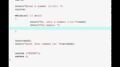 [C++] While Loops + Password Protected Program
