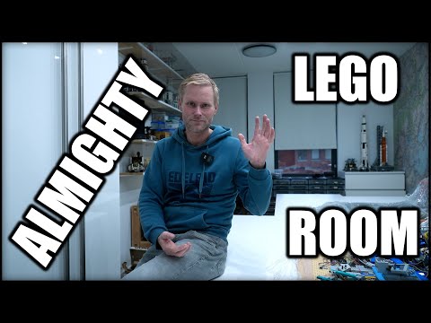 Almighty Arjen's new SUPER Lego room!