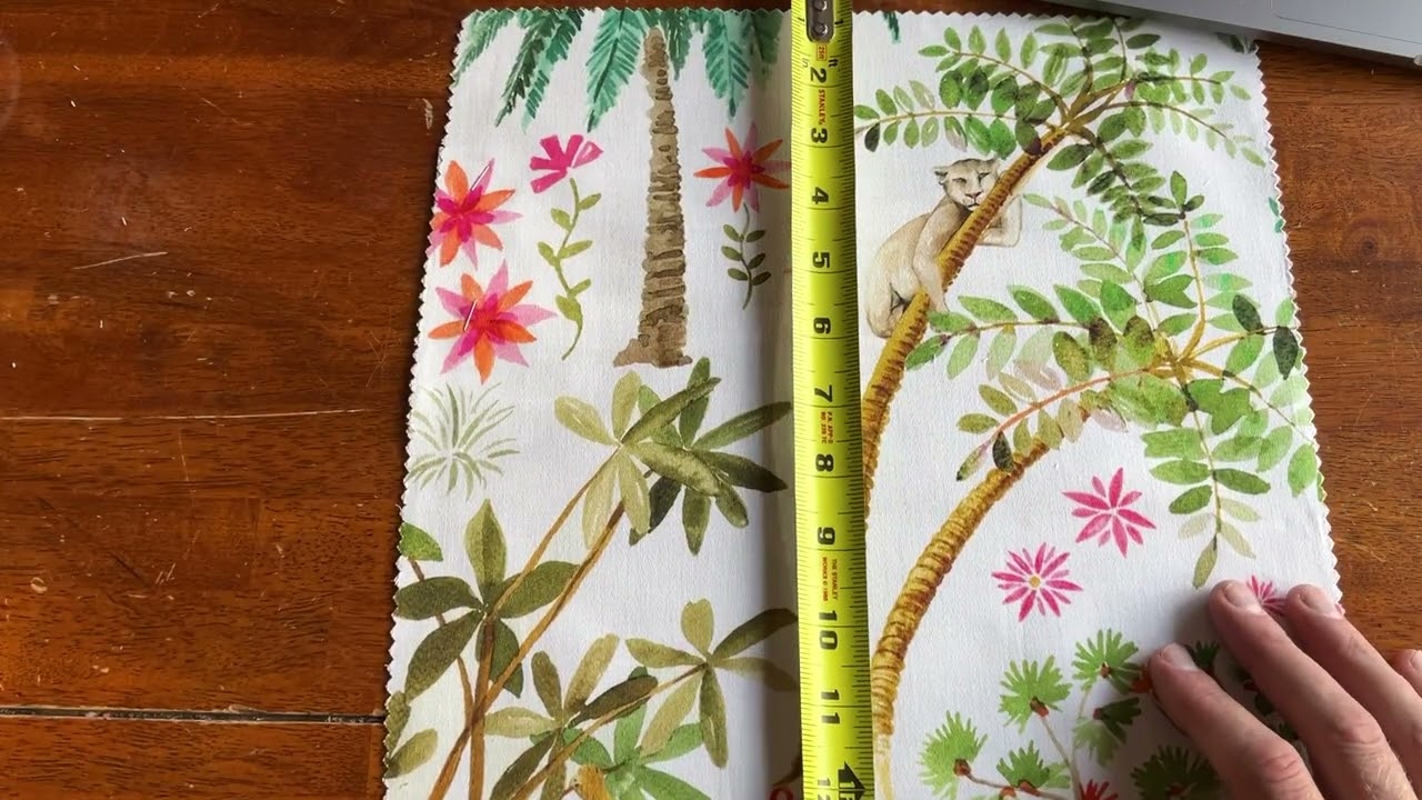 STOF France Digital Namaqua Satin Multicolore | Medium Weight Satin Fabric | Home Decor Fabric |...