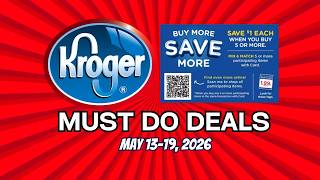 *FREEBIES* Kroger MUST DO Deals for 5/13-5/19 | MEGA SALE, Weekly Digitals, Buy 2 Save $10, & MORE Wealth