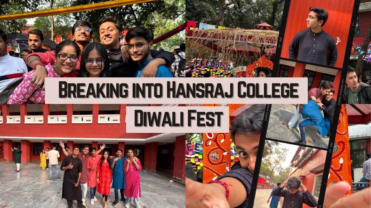 Hansraj College Diwali Mela 2k23 🔥 | College Fest North Campus, Delhi ...
