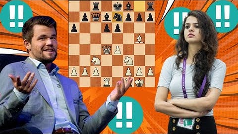 First class Magnus Carlsen vs Tania Sachdev 26