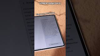 Update pasukan live 💻✨ #HONORMagicPad4 pastikan semua mesyuarat selaras & lancar! 🚀 #DigitalOffice