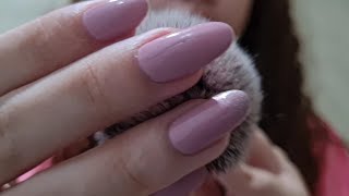 asmr caseiro - te ajudando a dormir (movimentos de mão + pincel na tela)